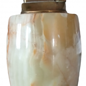 Briquet à gaz en albâtre en forme de fût