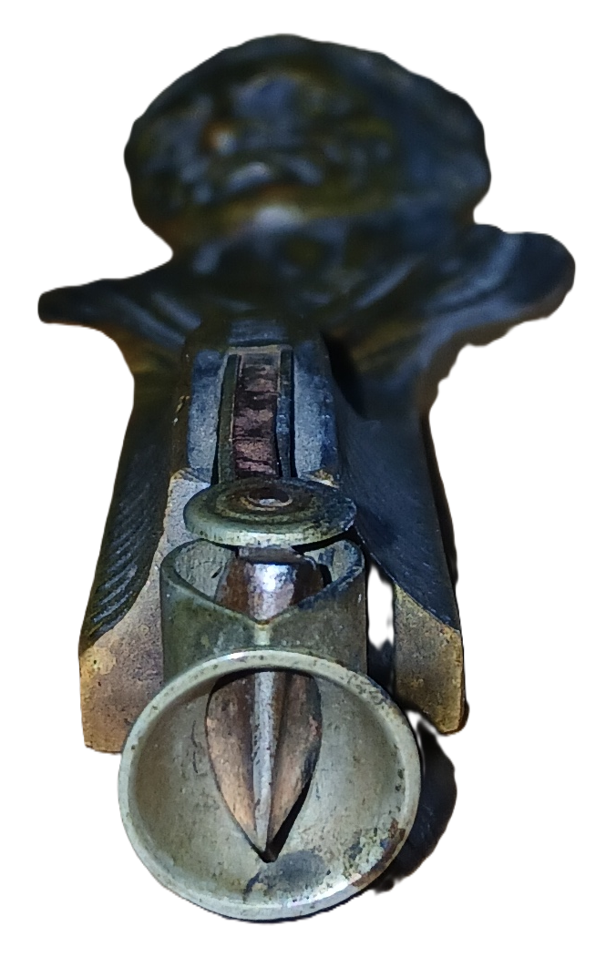 Coupe-cigare en bronze Jules César – Image 2