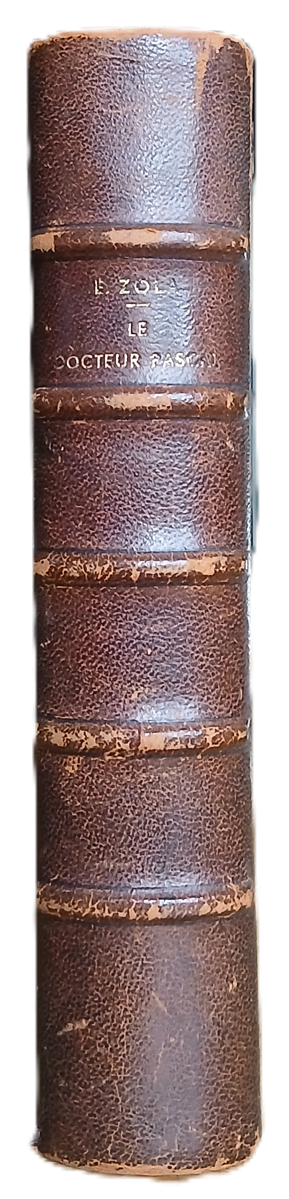 Emile Zola – Docteur Pascal – Livres anciens reliure cuir (1928) – BERNOUARD