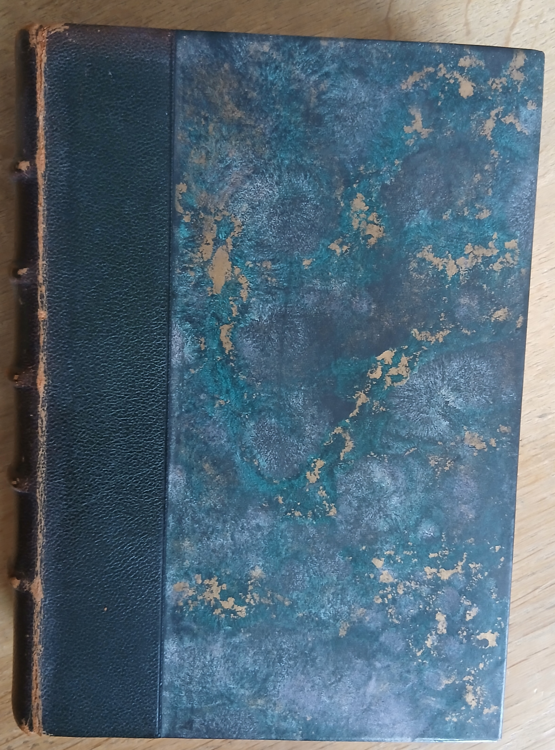 Emile Zola – Docteur Pascal – Livres anciens reliure cuir (1928) – BERNOUARD – Image 2