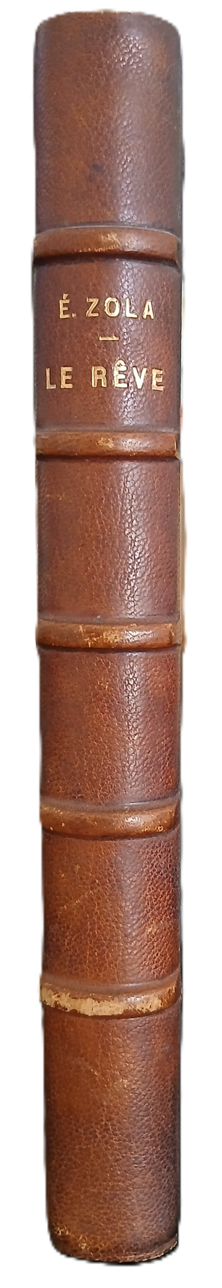 Emile Zola – Le rêve – Livres anciens reliure cuir (1928) – BERNOUARD