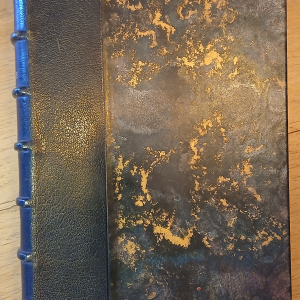 Emile Zola – L’œuvre – Livre ancien reliure cuir (1928) – BERNOUARD