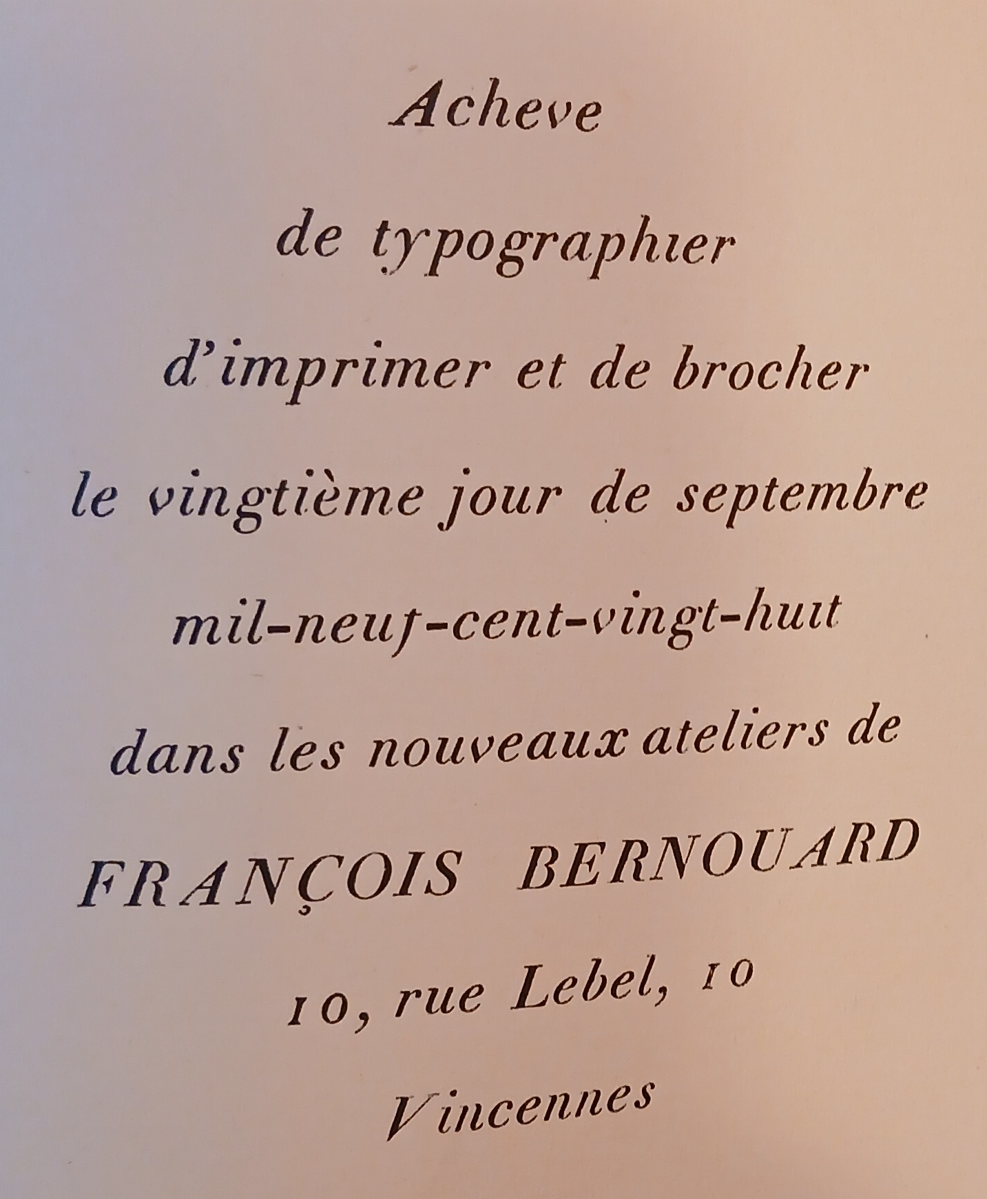 Emile Zola – L'œuvre – Livre ancien reliure cuir (1928) – BERNOUARD – Image 5