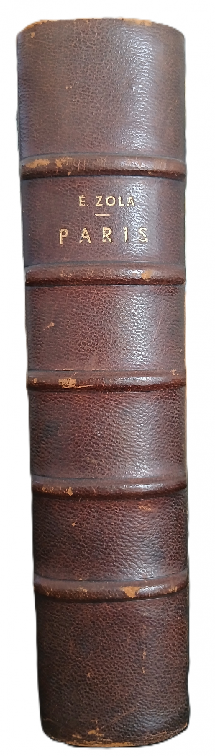 Emile Zola – Paris – Livres anciens reliure cuir (1929) – BERNOUARD