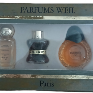 Boîte de mignonettes de parfum Weil