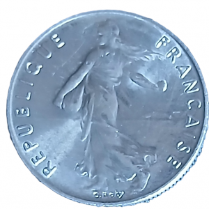 1/2 franc type Semeuse 1988