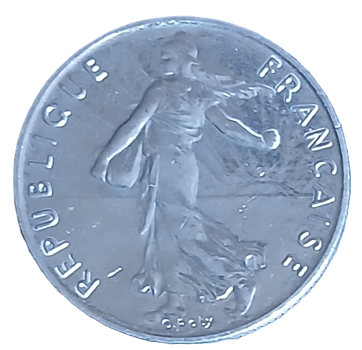 1/2 franc type Semeuse 1989 – Image 2