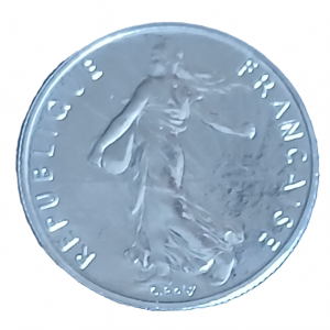 1/2 franc type Semeuse 1990