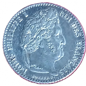 1/4 de franc argent Louis-Philippe Ier 1835 A