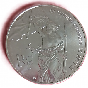 100 francs argent type Louvre 1993