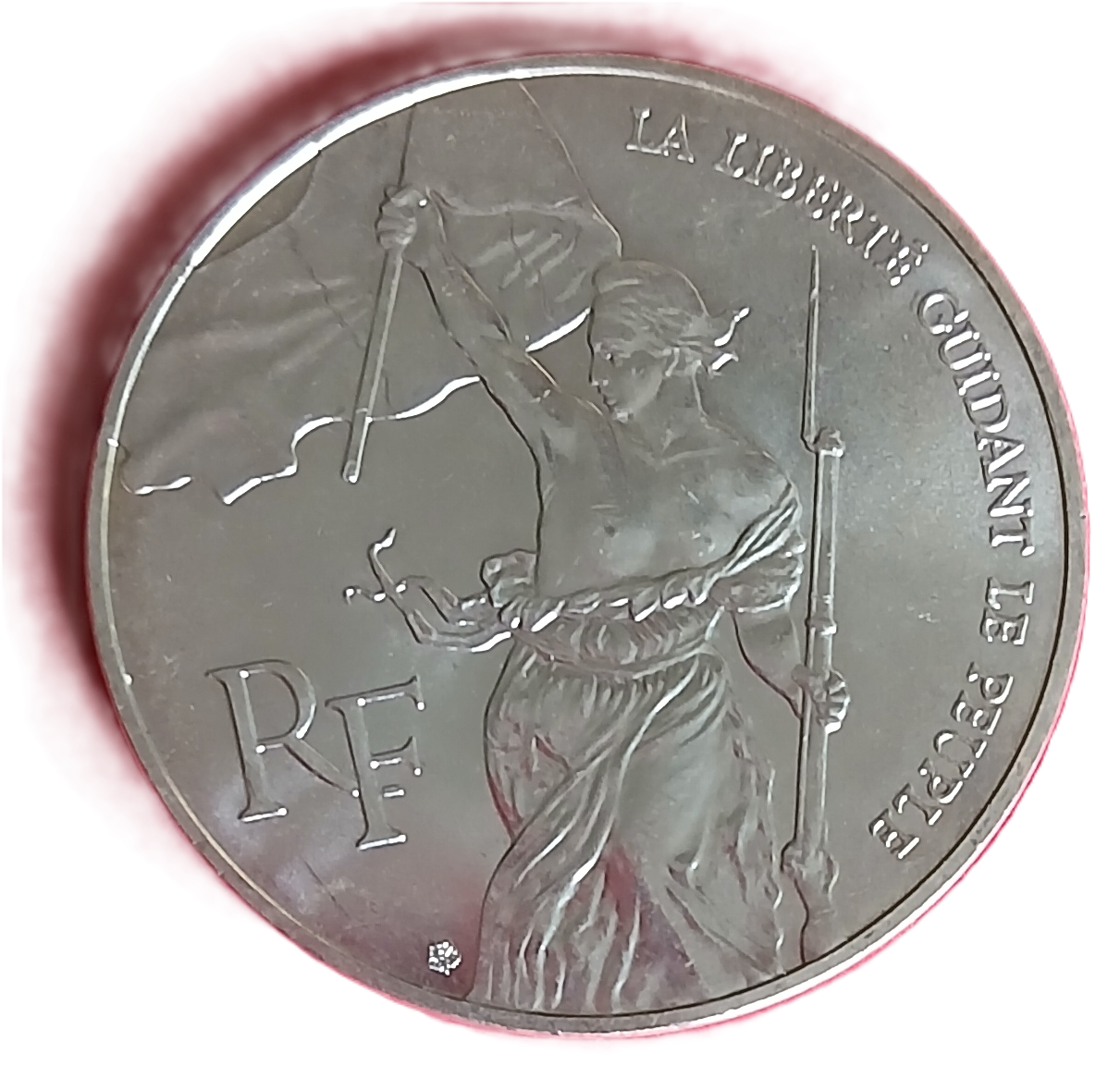 100 francs argent type Louvre 1993 – Image 2