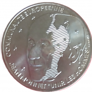 100 francs argent type Monnet 1992