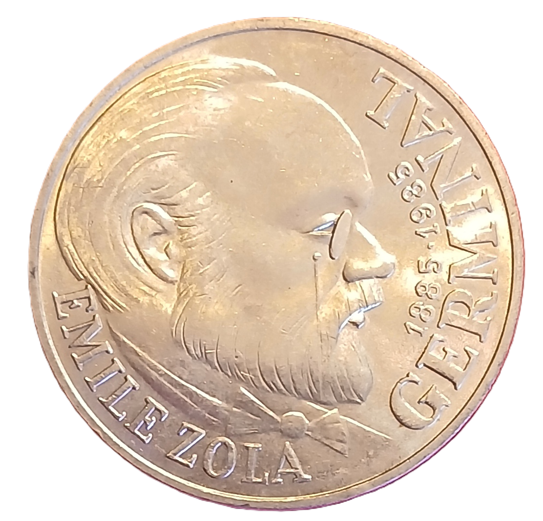 100 francs argent type Zola 1985 – Image 2