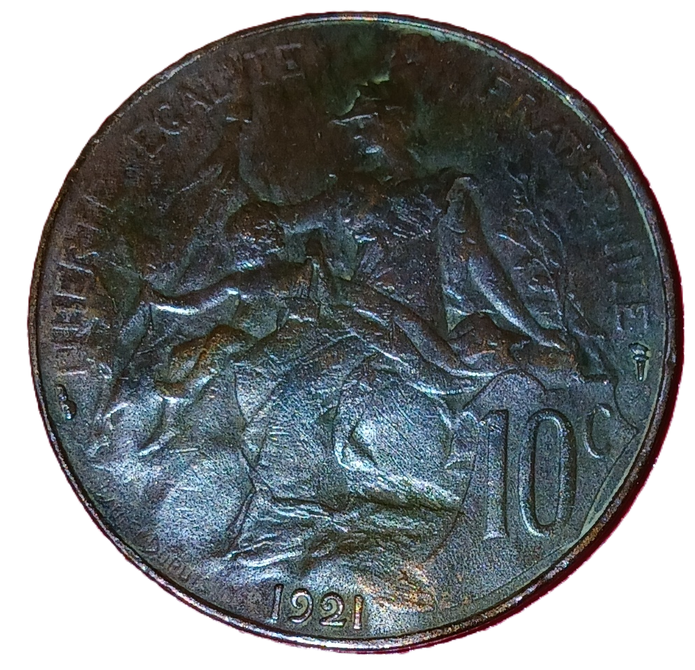 10 centimes type Dupuis 1921