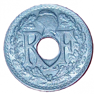 10 centimes type Lindauer 1923 Poissy