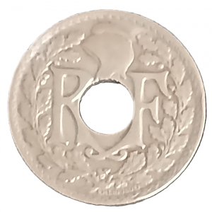 10 centimes type Lindauer 1924 Poissy
