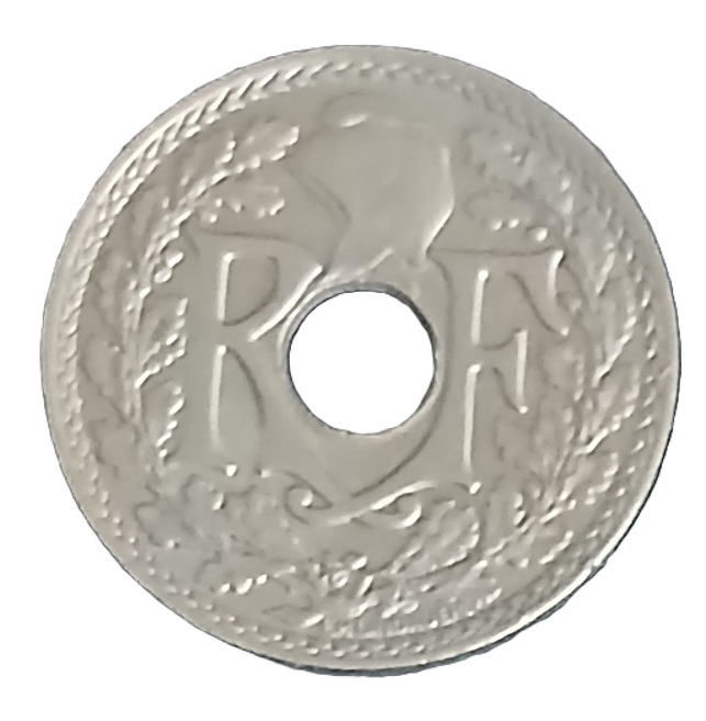10 centimes type Lindauer 1933 – Image 2