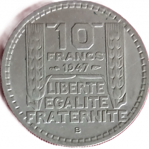 10f type Turin petite tête de 1947 B rameaux courts