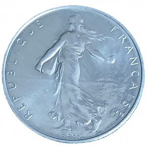 1 franc type Semeuse de 1988