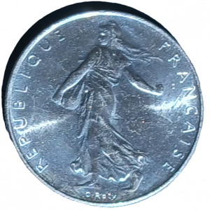 1 franc type Semeuse de 1989