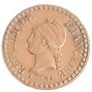 1 centime type Dupré 1848 A