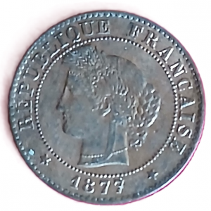 1 centime type Cérès 1897 A
