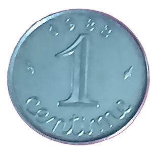 1 centime type Epi 1982
