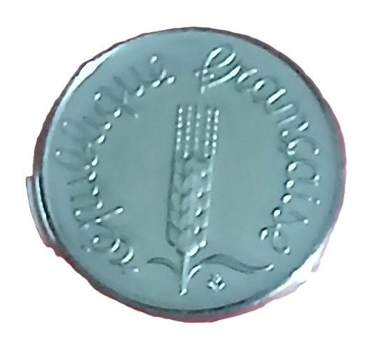 1 centime type Epi 1987 – Image 2