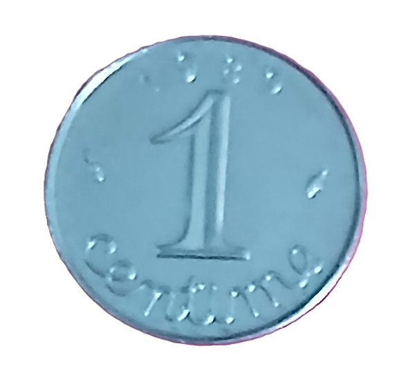 1 centime type Epi 1989