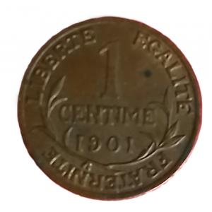 1 centime type Dupuis 1901