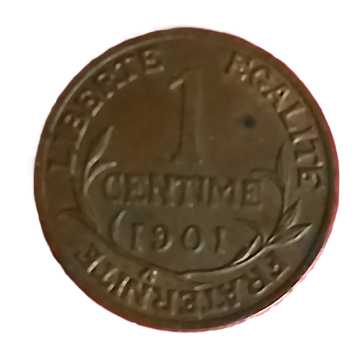 1 centime type Dupuis 1901