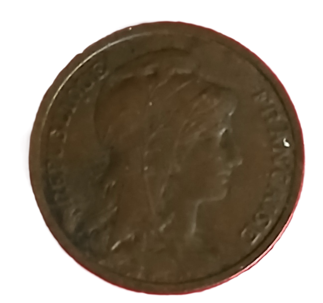 1 centime type Dupuis 1901 – Image 2