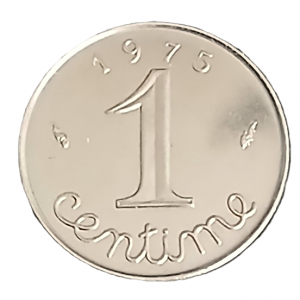 1 centime type Epi 1975