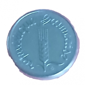 1 centime type Epi 1980 FDC