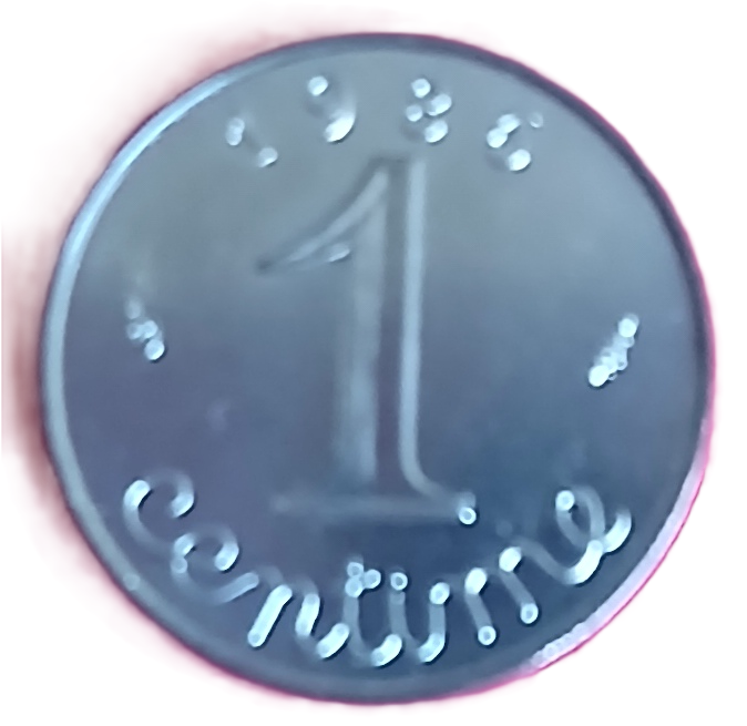 1 centime type Epi 1986 BU