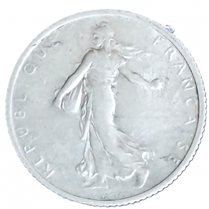 1 franc argent type Semeuse de 1907