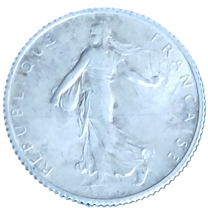 1 franc argent type Semeuse de 1910