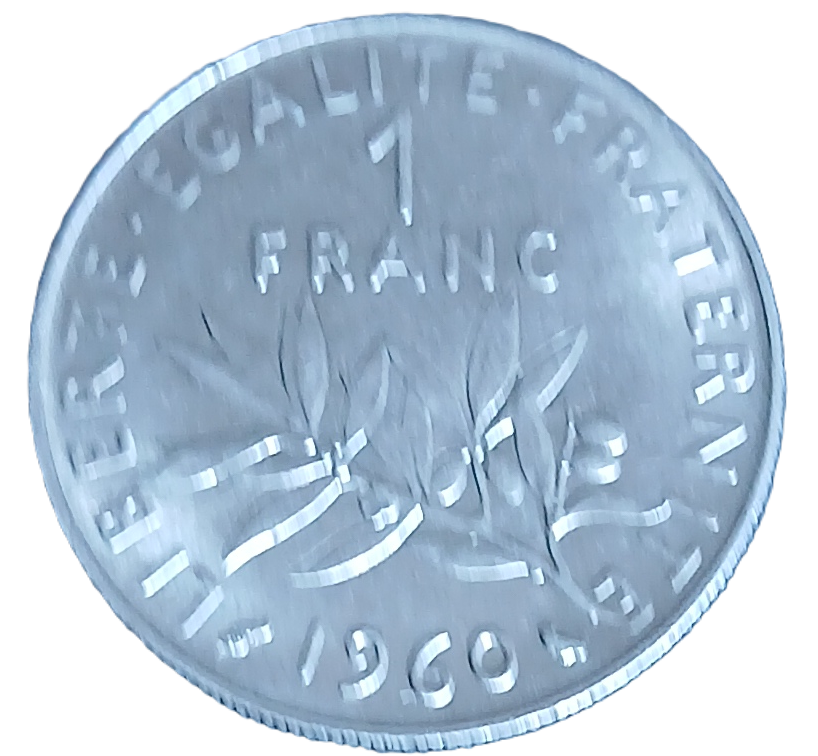 1 franc type Semeuse de 1960 petit O