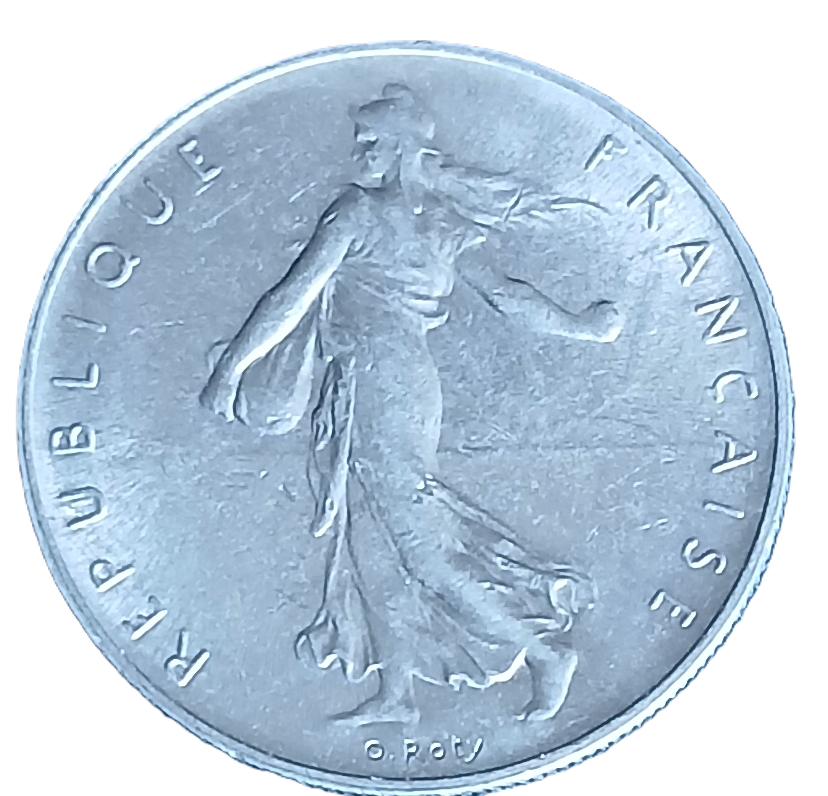 1 franc type Semeuse de 1960 petit O – Image 2
