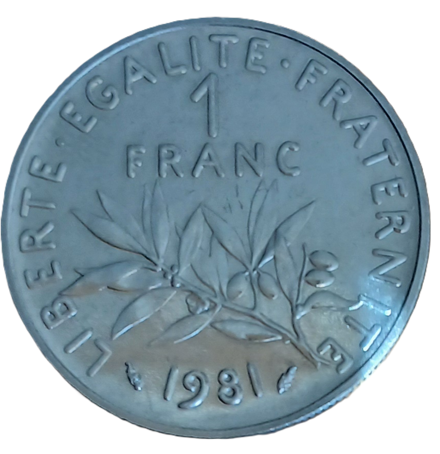 1 franc type Semeuse de 1981