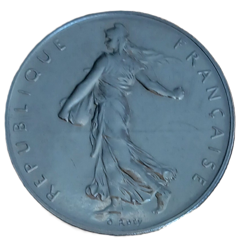 1 franc type Semeuse de 1981 – Image 2