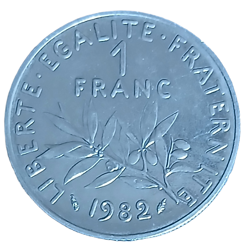 1 franc type Semeuse de 1982