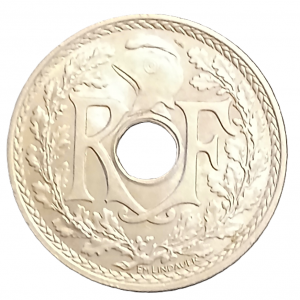 25 centimes type Lindauer 1939 points