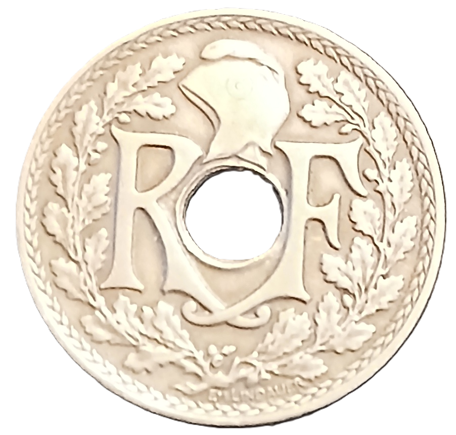 25 centimes type Lindauer 1917 – Image 2