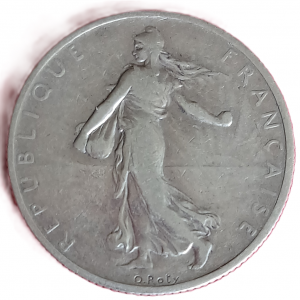 2 francs argent type Semeuse 1902
