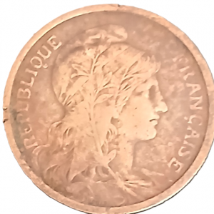 2 centimes type Dupuis 1904