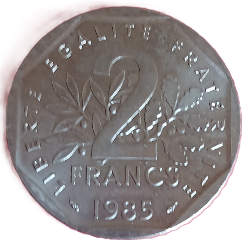 2 francs type Semeuse 1985