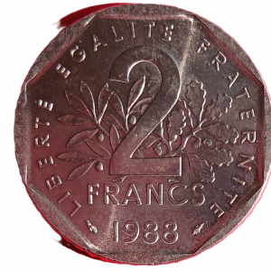 2 francs type Semeuse 1988