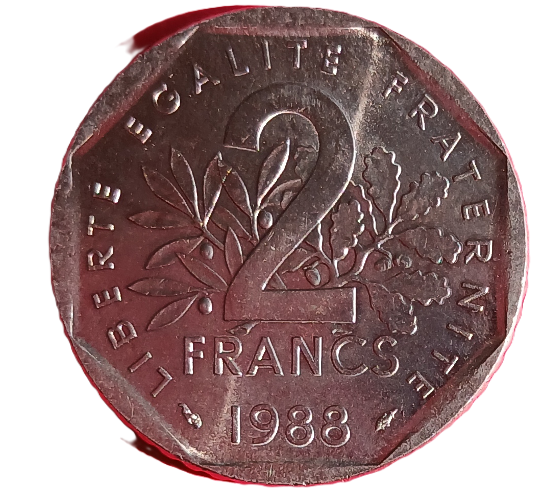 2 francs type Semeuse 1988