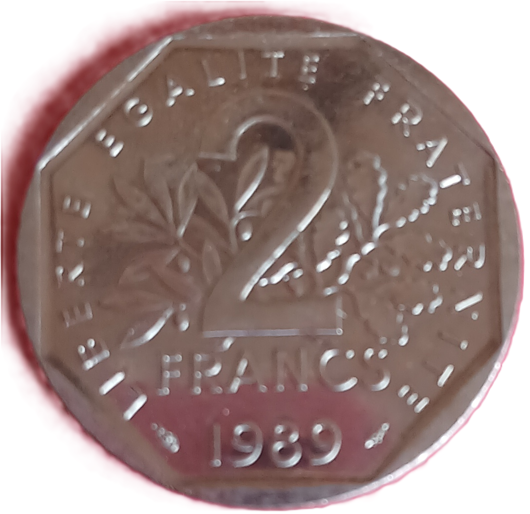 2 francs type Semeuse 1989